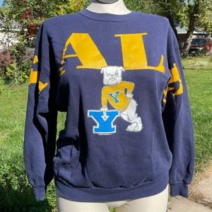 VINTAGE YALE BULLDOGS SWEATSHIRT
